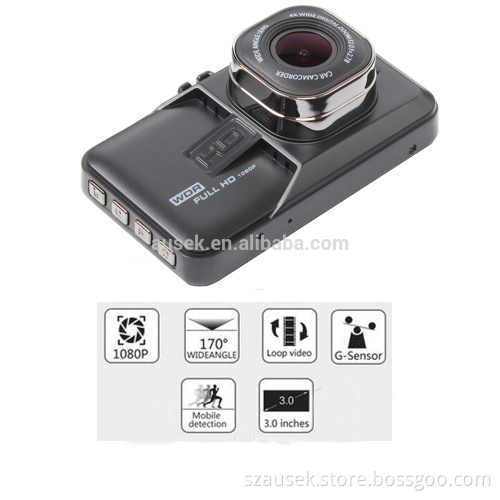 2017 New design 3.0 Inch hidden camera in car mirror with G-Sensor ,Montion Detectioncar car dashboard camera for car recorder